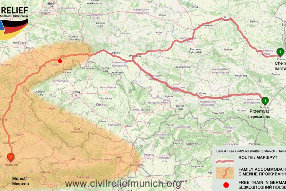 Einzugsgebiet Gastfamilien